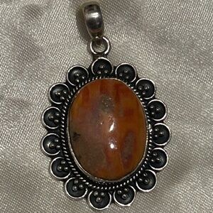 Sterling Silver Spiny Oyster Pendant